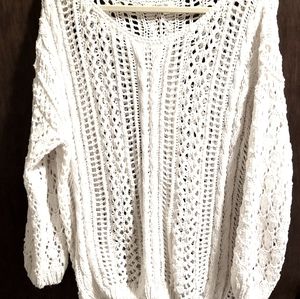 SOLD - Off White Sweater